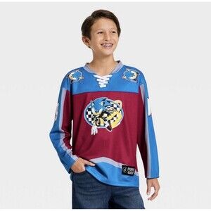 Sonic the Hedgehog Boys Hockey Shirt Large